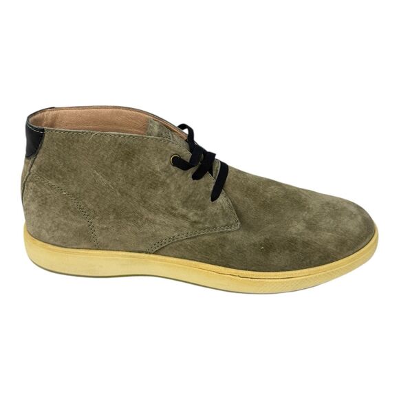 Florsheim Olive Suede Edge Chukka Boots Lace Up Size 12M - Picture 3 of 8